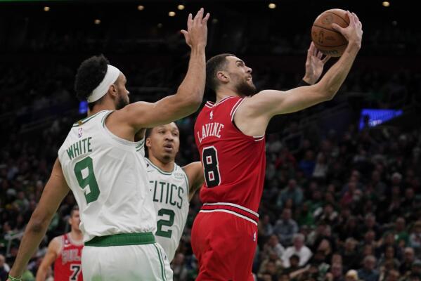 Celtics top Bulls 107 99 improve NBA s best record to 29 12 AP News